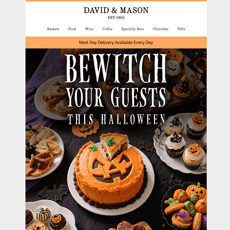 Halloween Specialty Gourmet Food & Drink